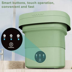 Portable Foldable Washing Machine Basket Random Color