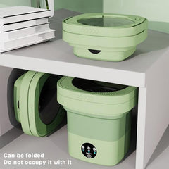 Portable Foldable Washing Machine Basket Random Color