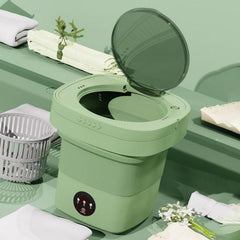 Portable Foldable Washing Machine Basket Random Color